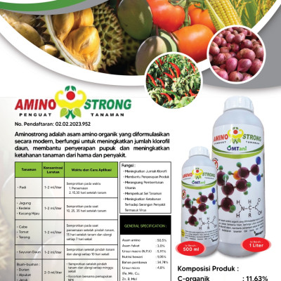 Amino Strong Organik Penguat Tanaman