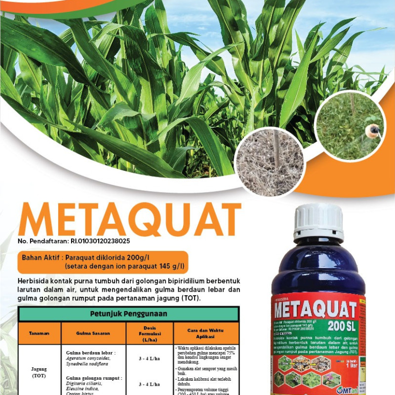 Peluncuran Herbisida Terbaru: Metaquat 200 SL dari PT. Oginesia Multi Tani